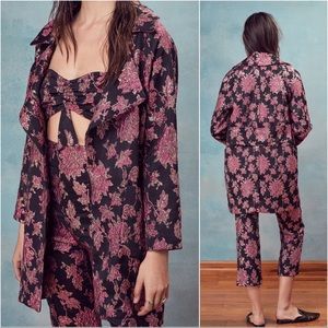 FOR LOVE & LEMONS LUELLA LAYERING COAT SIZE SMALL - BRAND NEW WITH TAGS